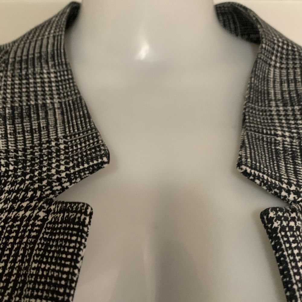 Final Price - Alfani Checked Notch Collar Blazer - Picture 2 of 7